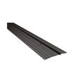 Pemko 2005 Series Latching Panic Saddle Threshold, 5-inch wide with 3/8-inch door clearance, Dark Bronze Anodized Aluminum finish, angled product view
