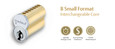 Medeco Medeco B Small Format Interchangeable Core (SFIC), KeyMark/Pinned MED-BSFIC