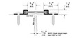 Pemko Pemko 18041 - 180Â° Aluminum Retainer Weatherstrip with 3/4" Nylon Brush PMK-18041