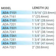 Kaba Ilco Kaba Ilco ADA Turnknob Mortise Cylinders (10-Pack) ILC-ADATK