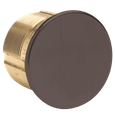 Kaba Ilco Dummy Mortise Cylinder, Non-Keyed Brass Trim Cylinder for Commercial Doors