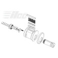 Kaba Ilco Kaba Ilco ADA 7011 1 1/8" (28.6mm) Turnknob Rim Cylinder ILC-ADA7011