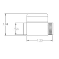 Kaba Ilco Kaba Ilco 1549 Series Key-In-Deadbolt Cylinder ILC-1549
