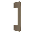 Omnia Omnia 1969 Modern Cabinet Pull, Forged Solid Brass, 1 3/16" Projection OMN-1969