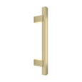 Omnia 1970 Modern Cabinet Pull - Forged Solid Brass with 1-1/4" Projection