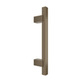 Omnia 1970 Modern Cabinet Pull - Forged Solid Brass with 1-1/4" Projection