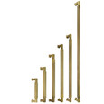 Omnia Omnia 9031 Modern Cabinet & Appliance/Door Pulls, Solid Brass, 1 3/16" Projection OMN-9031