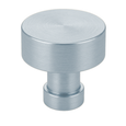 Omnia 9035 Modern Round Cabinet Knob in Solid Brass with Multiple Size Options