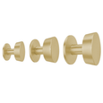 Omnia 9151 Modern Round Cabinet Knob in Solid Brass with Multiple Size Options