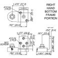 Kaba Ilco Kaba Ilco IL-OP-14 Series For US Aluminum and Arcadia Style Doors ILC-IL-OP-14