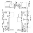 Kaba Ilco Kaba Ilco IP-10 Series Intermediate Pivots For Aluminum Doors & Frames ILC-IP-10