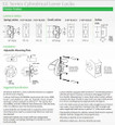 Arrow Arrow GL02 Privacy Function Cylindrical Lock - Grade 2, Sierra Lever, Non-Keyed AR-GL02