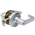 Arrow Arrow GL82 Storeroom Function Cylindrical Lock - Grade 2, Key in Lever Cylinder, Sierra Lever, Keyed AR-GL82