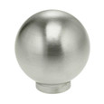 Omnia Omnia 9180 Modern Cabinet Knob, Solid Stainless Steel OMN-9180