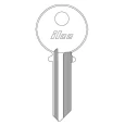 Kaba Ilco Kaba Ilco Taylor Key Blank Nickel Plated ILC-TKB