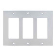Omnia Omnia 8023 Rocker Modern Switchplates, Solid Brass OMN-8023