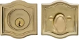 Omnia ARCHDB Arch Single Cylinder Deadbolt with Solid Brass Construction