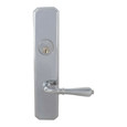 Omnia Omnia 11752 Traditional Mortise Lever Lockset With Plates, 10-5/8" Overall, 2-3/8" W, 2-5/8" Projection OMN-11752