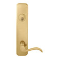 Omnia Omnia D11895 Traditional Deadbolt Lever Lockset With Plates, 10-5/8" Overall, 2-3/8" W, 2-3/4" Projection, 5-1/2" Center to Center OMN-D11895