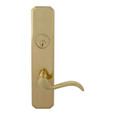 Omnia Omnia 11904 Traditional Mortise Lever Lockset With Plates, 10-5/8" Overall, 2-3/8" W, 2-5/8" Projection OMN-11904