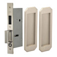 Omnia Omnia 7039/L Privacy Pocket Door Lock with Traditional Trim featuring Turnpiece and Emergency Release OMN-7039/L