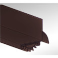 Cal-Royal Cal-Royal DSR-408 Aluminum Door Shoe with Rain Drip and Vinyl Insert CAL-DSR-408