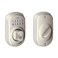Schlage Residential BE365 - Plymouth Electronic Keypad Single Cylinder Deadbolt