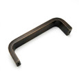 Cal-Royal Cal-Royal PUL209 Solid Bar Pull Handle, 3/8" x 1-1/4", 2" Projection, 6" CTC CAL-PUL209