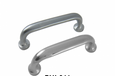 Cal-Royal PUL211 Solid Bar Pull Handle, 3/4" x 1/2" Ellipse, 1-3/4" Projection, 5-1/2" CTC