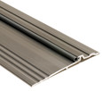 NGP 896S Bumper Seal Threshold, Silicone, Mill Aluminum, 1/2" x 5"