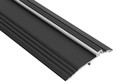 NGP NGP 804V Bumper Seal Threshold, Vinyl, Mill Aluminum, 7/8" x 5" NGP-804V