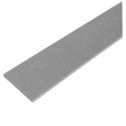 NGP 5100 Silicone Mullion Seal 86" Gray - self-adhesive flat strip, top view