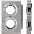 Keedex K-BXDBL234-AL-2  Double Weldable Gate Box 234in Aluminum