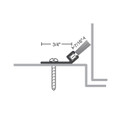 NGP NGP A626DKB Nylon Brush Seal, 96", Dark Bronze NGP-A626DKB