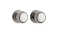 Kwikset 720H Hancock Knob Passage Door Lock with 6AL Latch and RCS Strike, Hall/Closet Knob