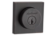 Kwikset 158SQT Halifax Square Single Cylinder Deadbolt with SmartKey, Venetian Bronze (510)