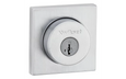 Kwikset 158SQT Square Deadbolt, Halifax Keyed Entry Single Cylinder Deadbolt with SmartKey(SMT)