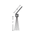 NGP NGP 603DKB Nylon Brush Seal, 96" Dark Bronze NGP-603DKB-96