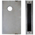 Keedex K-BXMOR3 Weldable Gate Box Mortise Lock - No Trim Hole Cylinder Hole Only