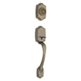 Kwikset 687BW Belleview Handleset Single Cylinder Keyed Door Entry, Exterior Only 5