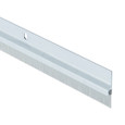 NGP G611A Nylon Brush Door Sweep 48" Anodized Aluminum with Temperature Range -70  F to 425  F