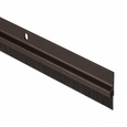 NGP G611A Nylon Brush Door Sweep 48" Anodized Aluminum with Temperature Range -70  F to 425  F