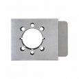 Keedex K-BXRHO-2W 2 in Wide Weldable Gate Box for Schlage Rhodes and Many Other Lever Sets With 2 3/4 Inch Backset