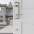Baldwin Baldwin Reserve Del Mar Single Cylinder Keyed Entry Handleset with Interior Trim and Emergency Egress Function BAL-EE-DEL-TR