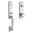 Baldwin Baldwin Reserve New Hampshire Single Cylinder Keyed Entry Handleset with Interior Trim and Emergency Egress Function BAL-EE-NEW-TR