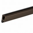 NGP 172VDKB Vinyl Perimeter Seal with Concealed Fastener - Dark Bronze Finish