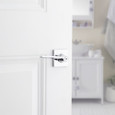 Kwikset 300LRL SQT Ladera Lever Set Reversible Door Lock for Bedrooms, Bathrooms 26