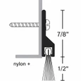 NGP NGP 9600DKB High Temperature Nylon Brush Plus Perimeter Seal / Sweep, 96", Dark Bronze NGP-9600DKB
