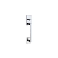 Kwikset KWI-815SCEXHFLSQT Passage San Clemente Handleset with Halifax Lever with Square Rose Interior Trim No Deadbolt with 6AL Latch and RCS Strike
