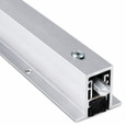 NGP NGP 423N Mill Aluminum Heavy-Duty Mortise Automatic Door with Neoprene Seal Bottom NGP-423N